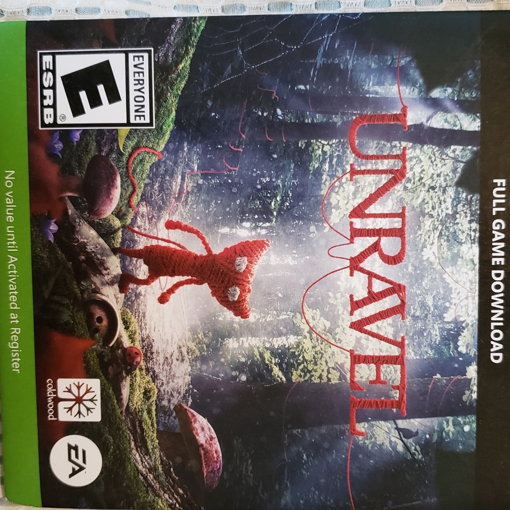 X box game UNRAVEL